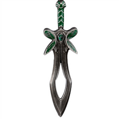 DOTA 2 The Butterfly Sword Weapon Key Chain