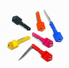 Mini Pocket Folding Knife Key Keychain