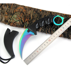 CSGO Rainbow Color Counter Strike Karambit Knife