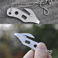 Emergency Rescue Mini Car Keychain Knife