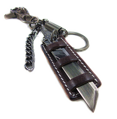 Vintage Leather key chain Jeans Accessories