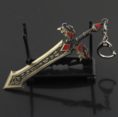 12cm Garen Sword Weapon Key Chain