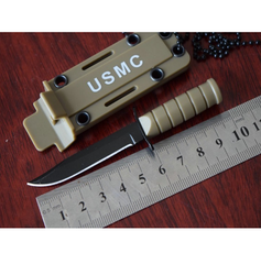 Handmade USMC Small Kabar Pocket Knife