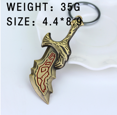 God Of War KeyChain Sword